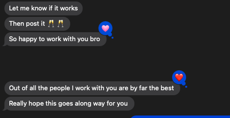 Zedan Mutlu message to Grey Matter Studio